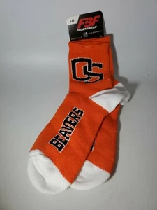 Oregon State Beavers Quarter Cut Socks Size Large 10-13 New - Picture 1 of 3