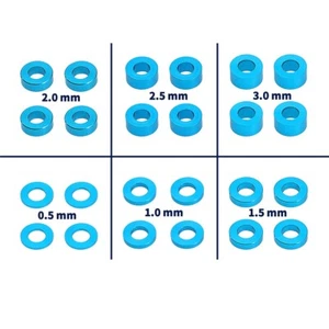 Rondelles d'Entretoise Plate Compatible avec Pour TAMIYA Pour Voitures RC Kit 24 - Photo 1 sur 12