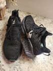 Adidas Alpha Bounce  HWA 1Y3001 Women's Black/Silver Size 8 Athletic Sneakers