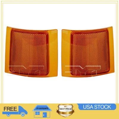 Conjunto de luces marcadoras laterales izquierda derecha TYC 2x para Chevrolet C3500 1994-2000 Foto 1 de 4