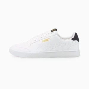 PUMA Shuffle Perf White/Gold/Peacoat 380150-06 Unisex US4-13 New - Picture 1 of 7