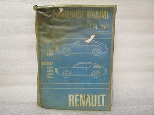 MR.156 MANUAL TALLER RENAULT 15-R 1300,R1 302 RENAULT 17-R 1312, R 1313 ETC. - Imagen 1 de 3