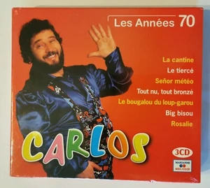 CARLOS 3 CD (NEUF/SEALED) LES ANNEES 70 (MARIANNE MELODIE) - Imagen 1 de 2
