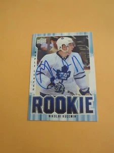 Nikolai Kulemin Signed Autographed Toronto Maple Leafs Rookie Card - Picture 1 of 2