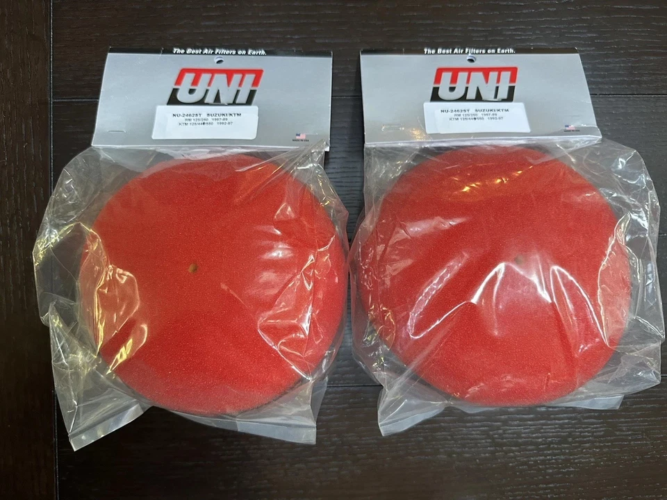 *New* 1992 1993 1994 1995 1996 1997 KTM 440 550 Air Filter (Pack Of 2) - Image 1 of 2
