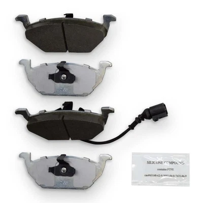 Front Disc Brake Pad Set for 2011-2014 Volkswagen Clasico - Image 1 of 4