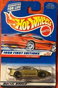 HOT WHEELS 1998 FIRST EDITIONS IROC FIREBIRD GOLD #653. SEE COMBINED OFFERS! - Picture 1 of 1