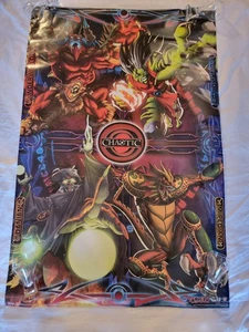 2008 CW 4KIDS Chaotic Battle Poster 22x34 Overworld Mipedian Danian Underworld - Picture 1 of 10