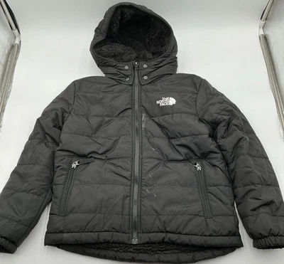 Chaqueta con Capucha The North Face WP Reversible Cremallera Completa para Niño-Negro-Talla: M 10 Foto 1 de 4