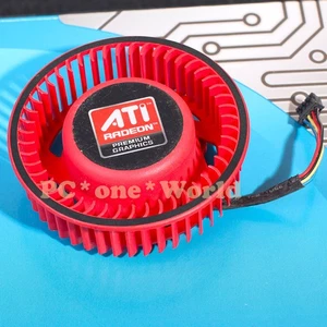 Repuesto ventilador 75 mm ATI Radeon HD 5770 5850 6850 6970 37 mm 4 pines FD9238H12S R79a - Imagen 1 de 1