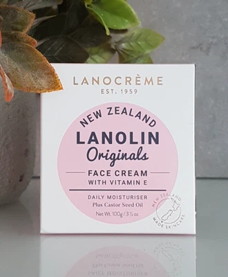 Lanocreme New Zealand Lanolin Originals Face Cream with Vitamin E 100g - Image 1 of 4