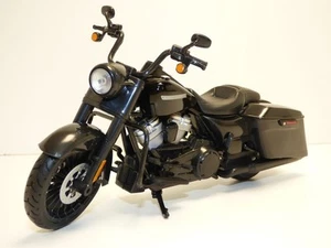 HARLEY DAVIDSON ROAD KING SPECIAL noir 1/12 - Imagen 1 de 5