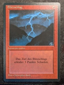 Lightning Bolt (German) - FBB Foreign Black Border (MTG) - Picture 1 of 2
