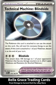 Technical Machine: Blindside #176/182 SV04: Paradox Rift Pokemon Uncommon - Picture 1 of 2