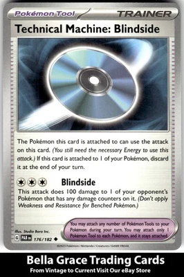 Technical Machine: Blindside #176/182 SV04: Paradox Rift Pokemon Uncommon - Image 1 of 2