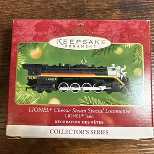 Lionel Chessie Steam Special Locomotive Keepsake Ornament Hallmark - Picture 1 of 3