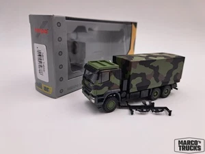 Herpa Iveco Trakker 6x6 Wechselaufbau Flecktarn "Bundeswehr" 746786 /HN1171 - Bild 1 von 1