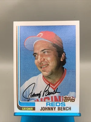 1982 Topps - Johnny Bench #400 Reds Mint Razor Sharp High Grade Free Shipping - Image 1 of 4