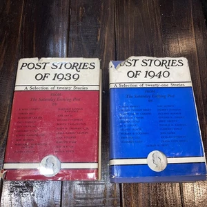 POST STORIES OF 1939 & 1940 1st Edition 1st Printing With Dust Jackets - Imagen 1 de 15