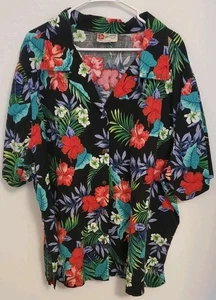 Hilo Hattie The Hawaiian Original Button Up Shirt Size 3X - Picture 1 of 6