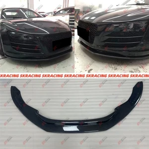 BodyKits For Audi R8 V8 V10 08-15 Forged/Carbon Fiber Front Bumper Lip Diffuser - Picture 1 of 31