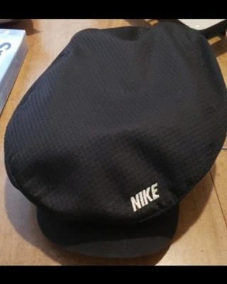 Vintage Nike Newsboy Cabbie Hat Button Snap 90’s Size L Swoosh Golf Tennis - Image 1 of 4