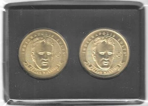 2) 1998 PINNACLE MINT ~ PEYTON MANNING BRASS ROOKIE COIN #33 LOT ~ MINT EXAMPLE - Bild 1 von 2