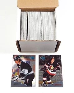 1995-96 Fleer Metal Hockey Complete Set (200) Nm/Mt Gretzky Alfredsson RC - Picture 1 of 4