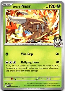 Ethan's Pinsir Uncommon SV10: Destined Rivals 001/182 NM Pokemon - Bild 1 von 2