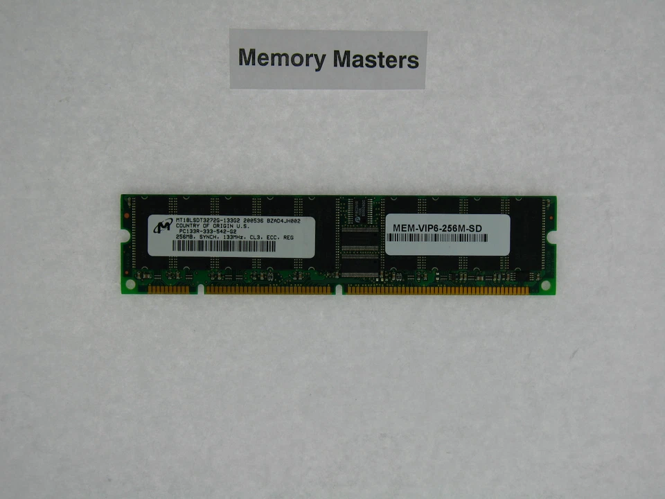 MEM-VIP6-256M-SD 256MB Approved Memory for Cisco 7500 Series VIP6-80 - Image 1 of 1