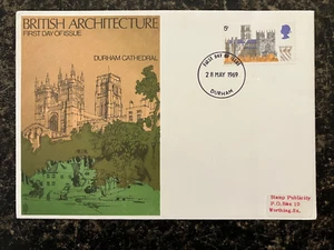 United Kingdom 1969 - British Cathedrals - Durham FDC with stamp - Picture 1 of 1
