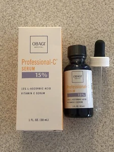 Obagi Professional-C Serum 15% Vitamin C 1 oz 30ml Full Size ~ New in Box!! 🧡 - Picture 1 of 2