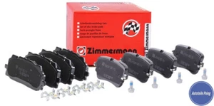 JUEGO PASTILLAS FRENO Zimmermann delanteras y traseras audi a6 a7 a8 e-tron q7 q8 vw touareg - Imagen 1 de 5