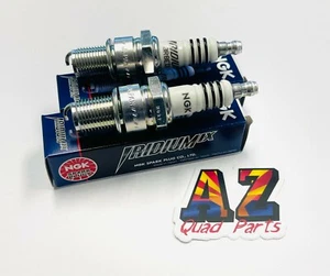 Pair 2 NGK Laser Iridium 5044 Spark Plugs BR8EIX Yamaha Banshee 350 Blaster 200 - Picture 1 of 1