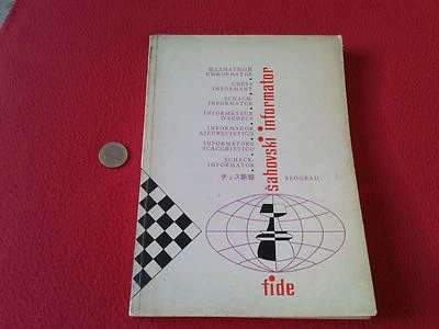 LIBRO DE AJEDREZ CHESS BOOK SAHOVSKI INFORMATOR FIDE 25 1978 PARTIDAS MAESTROS  - Imagen 1 de 4