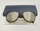 Vintage B&L Ray Ban Bausch & Lomb RB50 Cats 1000 Black Frame Sunglasses w/Case