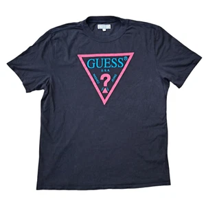 Guess T-Shirt Logo Large Iconic Dated 2017 Size L - Picture 1 of 8