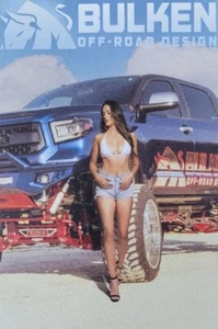 2023 BULKEN OFF-ROAD DESIGN Toyota Tundra Grid Girl SEMA Handout - Picture 1 of 2