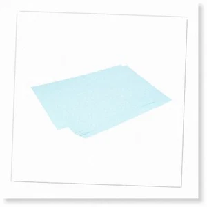 Light Blue Cardstock Scrapbook Paper Pack - 10 Sheets, 8.3" x 11.7", 74 Lb/200 G - Picture 1 of 7