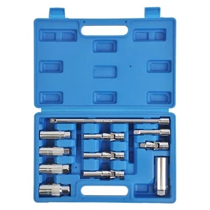 14, 16, 21 mm Spark Plug & Glow Plug Oxygen Sensor Set and 75/250 mm Extension - Picture 1 of 9