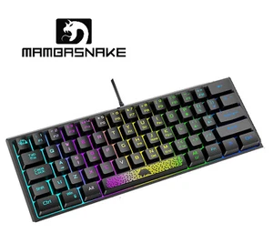 Mini 60% Keypads Gaming-Tastatur, 62-Tasten-Tastatur PS4/XBOX/PC/MAC - Bild 1 von 25