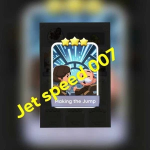 Making the Jump 3🌟 Sticker Monopoli_Go (INSTANT SEND) : Best Seller🔝 - Picture 1 of 1