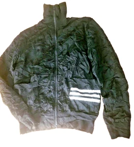 VINTAGE 2005 YOHJI YAMAMOTO X Y-3 "CRINKLE" KNIT 2 WAY ZIP CARDIGAN CH..42" MED - Bild 1 von 10