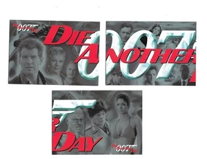 Rittenhouse James Bond: Die Another Day 2002 lista de verificación conjunto 1 2 y 3 - Imagen 1 de 1