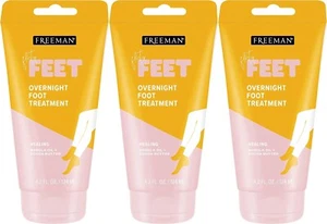 Freeman Bare Foot Overnight Foot Treatment 4.2 Ounce (124ml) 3 Pack - Picture 1 of 2