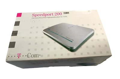 Telekom Speedport 200 Highspeed Router Internet Modem T-DSL Weiß mit OVP - Bild 1 von 4