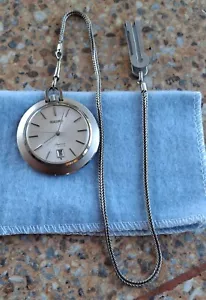 Vintage Seiko Skyliner Pocket Watch 21 Jewels 6102 0010 November 1971 - Picture 1 of 5