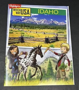 Highlights Which Way USA Idaho (Magazine Only - no map) Unused - Imagen 1 de 3