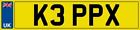 Kepp Kepps Kep Number Plate K3 Ppx Car Registration With Fees Paid Keep Keppy