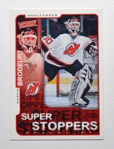 2001-02 Upper Deck Victory #205 Martin Brodeur CL